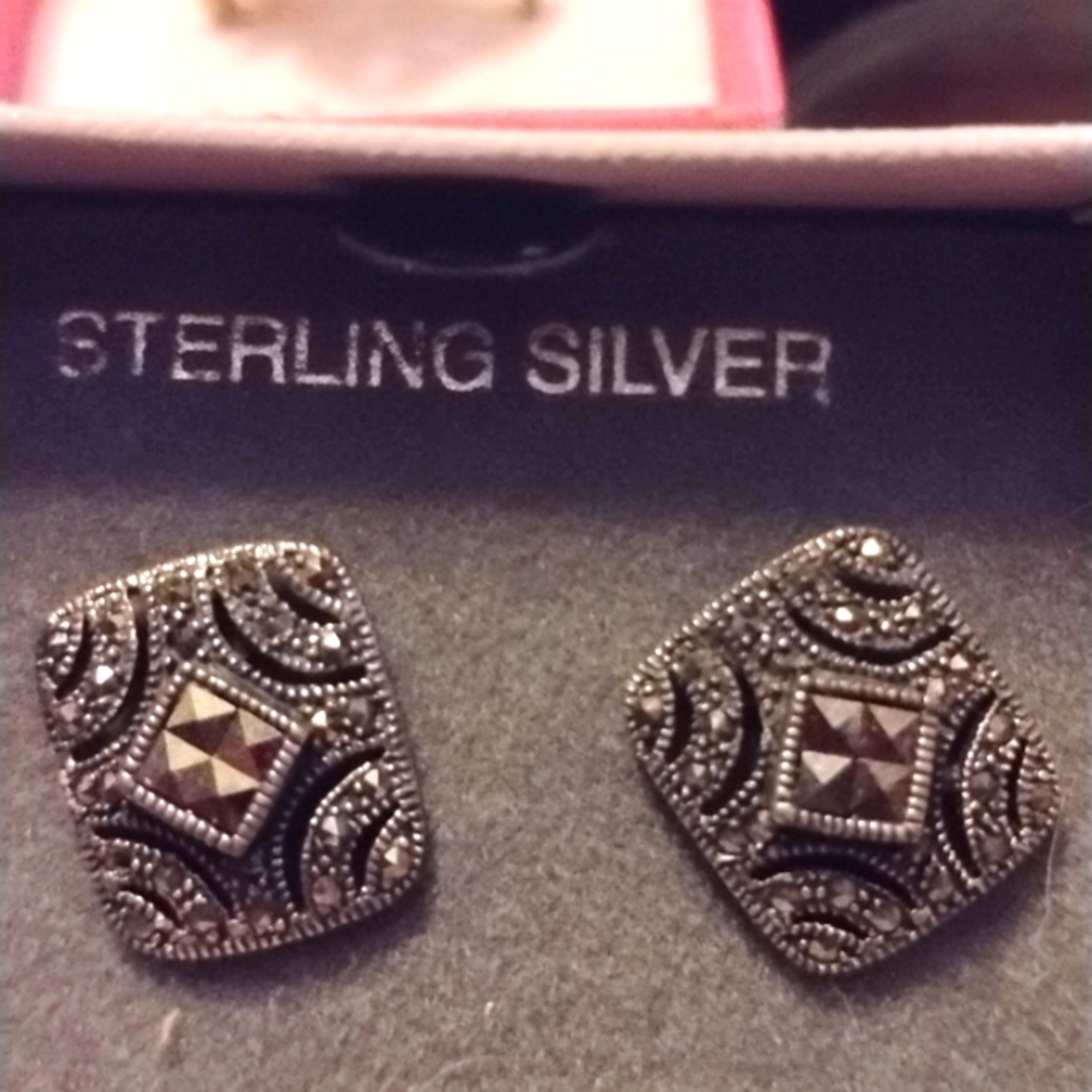 Sterling silver earrings